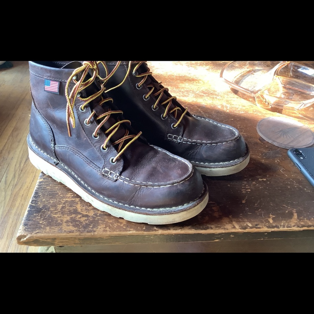 Womens Danner Moc Toe Boots